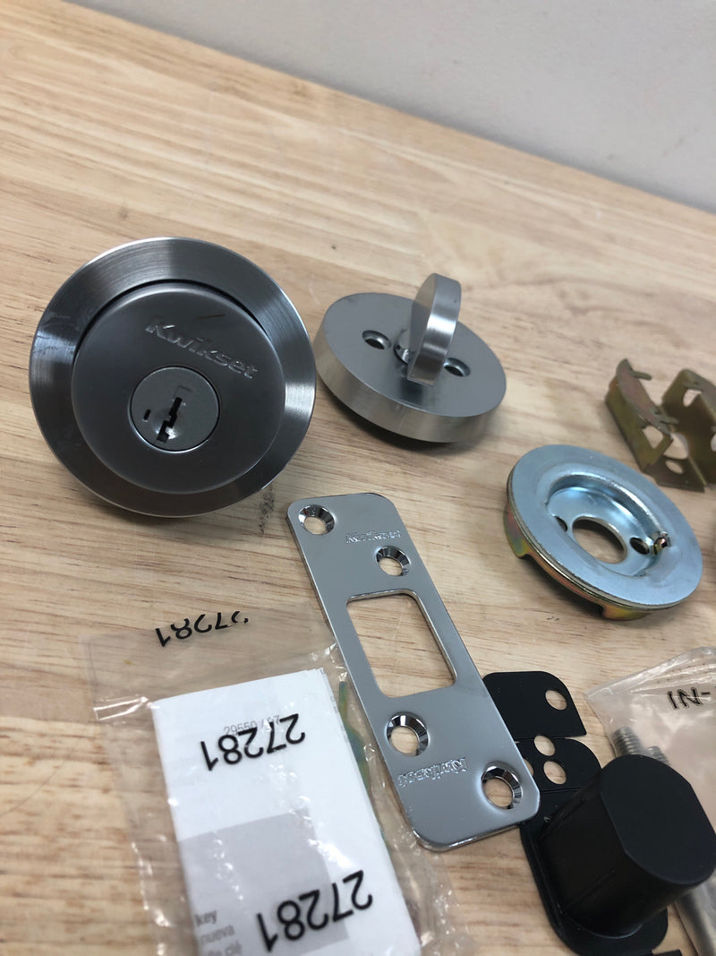 Kwikset 982RDT-26DS Kwikset 982RDT-S Signature Series Fire Rated Single Cylinder Keyed Entry Deadbolt from The Milan Collection with SmartKey