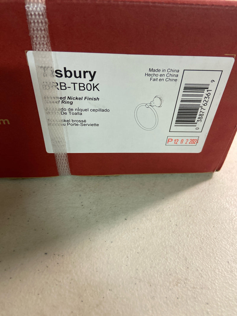 Pfister BRB-TB0K Tisbury 6-3/16" Wall Mounted Towel Ring - Brushed Nickel