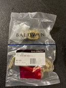 Baldwin 0951003 Cabin Door Hook, Brass
