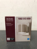Home decorators collection JJM3482L Upton Brushed Nickel LED Sconce