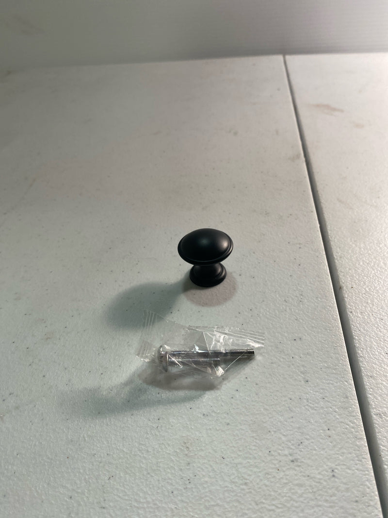 Top Knobs M1878 Dakota 1-1/4 Inch Mushroom Cabinet Knob - Flat Black