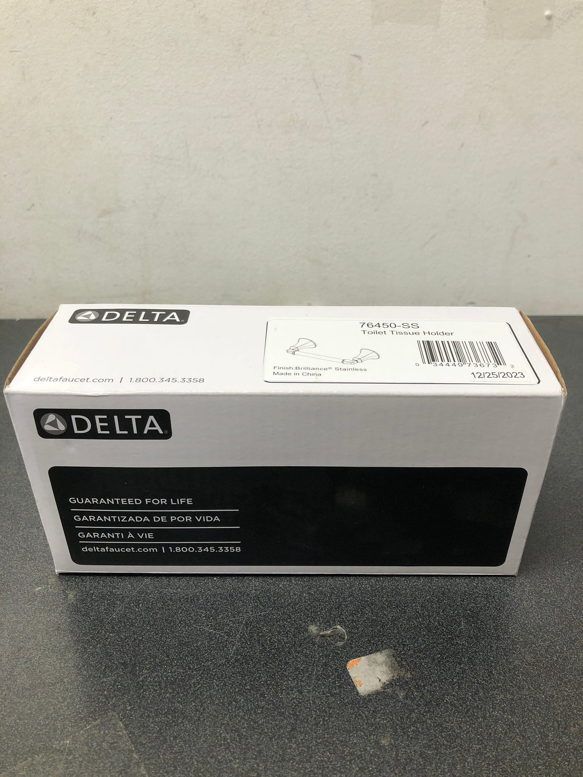 Delta 76450-SS Ashlyn Wall Mounted Pivoting Toilet Paper Holder - Brilliance Stainless