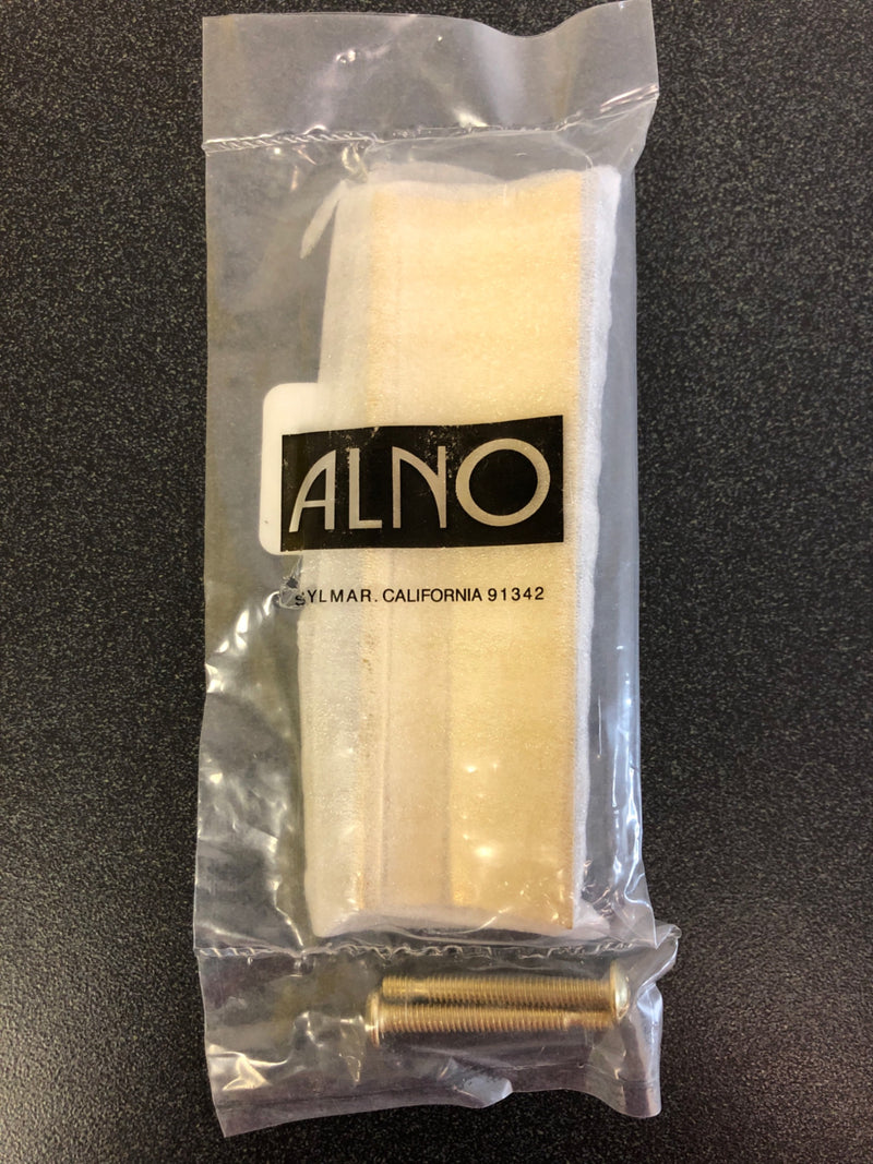 Alno Modern 3-1/2" Center to Center Cabinet Finger Pull, Cabinet Tab Pull, Drawer Tab Pull