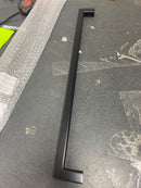 Belwith Keeler B077993MB Coventry 18" Center to Center Square Grip Appliance Handle / Appliance Pull - Matte Black