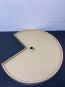 Rev-A-Shelf 6901-24-15-52 6901 Series 24" Diameter Replacement Pie-Cut Shaped Lazy Susan Shelf - Almond