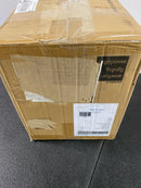 Kichler 52586BK Albers 8 in. 1-Light Black Modern Round Hallway Flush Mount Ceiling Light