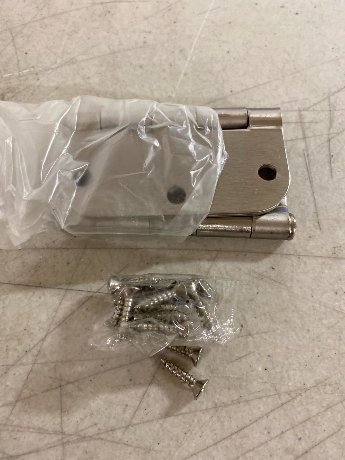 Deltana Satin Nickel Radius Hinge