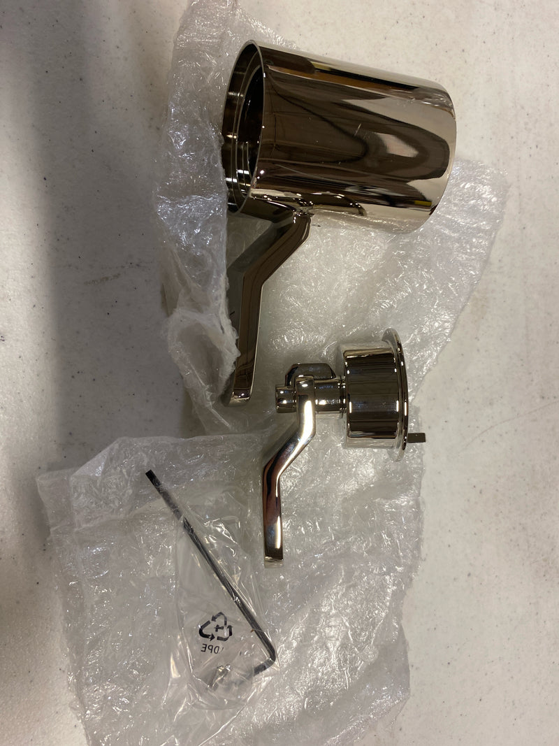 Brizo HL6034-PN Litze Handle Kit for Thermostatic Valve Trim with Integrated Volume Control - Industrial Lever Handle - Brilliance Polished Nickel