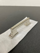 Belwith Keeler B077461-14 Brownstone Dual 3 or 3-3/4 Inch Center to Center Handle Cabinet Pull - Polished Nickel