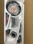 Home decorators collection SW1422MBK Merwry 52 in. Integrated LED Indoor Matte Black Ceiling Fan with Light Kit and Remote Control