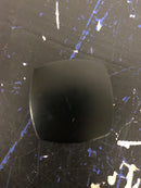 Emtek 86451US19 Freestone 1-1/2 Inch Square Cabinet Knob - Flat Black