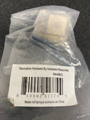 Jeffrey Alexander 944BG Roman 1-1/4 Inch Square Cabinet Knob - Brushed Gold