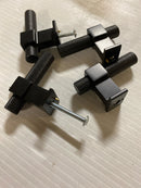 Signature Hardware SH553023MB Andrex 2-3/8 Inch Long Bar Knob - Vertical - Matte Black