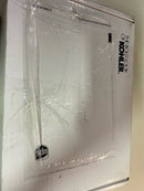 Kohler K-76318-CP Primme 0.5 GPF Manual Urinal Flushometer Valve for 3/4" Top Spud - Polished Chrome