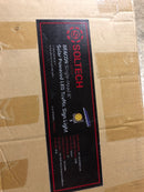 Soltech BEACON 8 in. Solar-Powered Yellow Flashing Traffic Light Sign