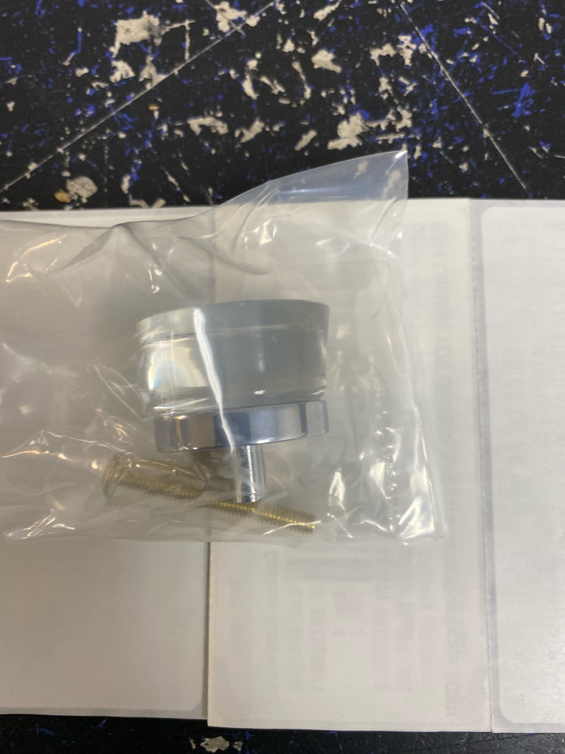 Schaub And Company 77 City Lights 1-3/8" Contemporary Flat Disc Luxury Solid Brass And