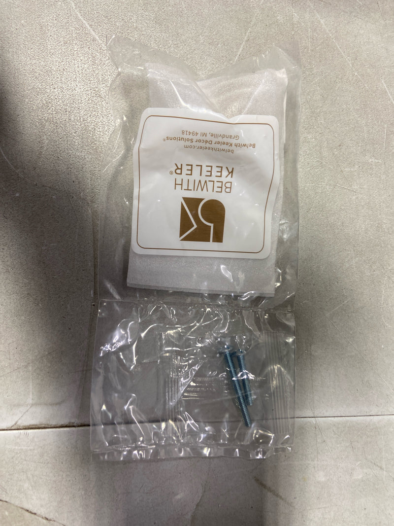 Belwith Keeler B076138-CBZ Trellis 1-3/16" Designer Scalloped Edge Button Cabinet / Drawer Knob - Champagne Bronze