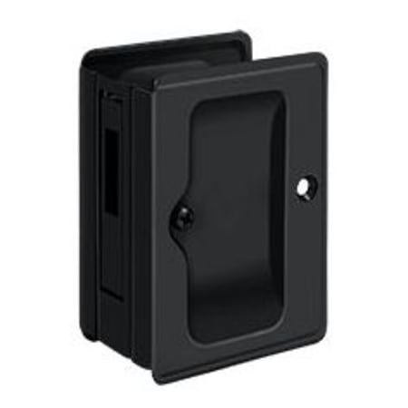 Deltana SDAR325U19 HD 3 1/4" Tall Adjustable Sliding Door Receiver - Black