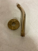 Brizo RP74751PG Essential 7" Wall Mounted Shower Arm and Flange - Polished Gold