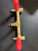 Rohl RH08W RH08W Wall Mounted Two Handle Widespread Rough-in Valve - N/A