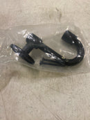 Franklin Brass B47246K-FB-C Bar 1-9/16 Inch Wide Coat and Hat Hook - Pack of 4 - Matte Black
