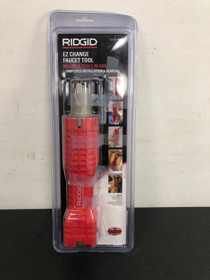 Ridgid 56988 EZ Change Plumbing Wrench Faucet Installation and Removal Tool