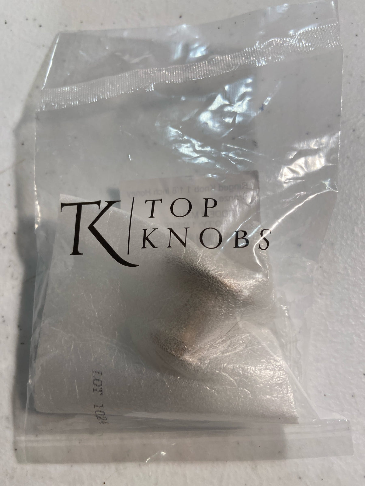 Top Knobs M2197 Nouveau 1-1/8 Inch Mushroom Cabinet Knob - Honey Bronze