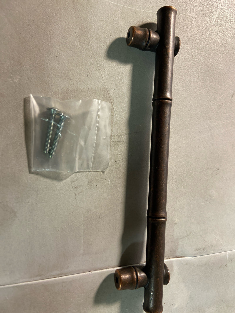 Belwith-Keeler B056658-DAC Junzi Pull 160Mm Center to Center, Dark Antique Copper