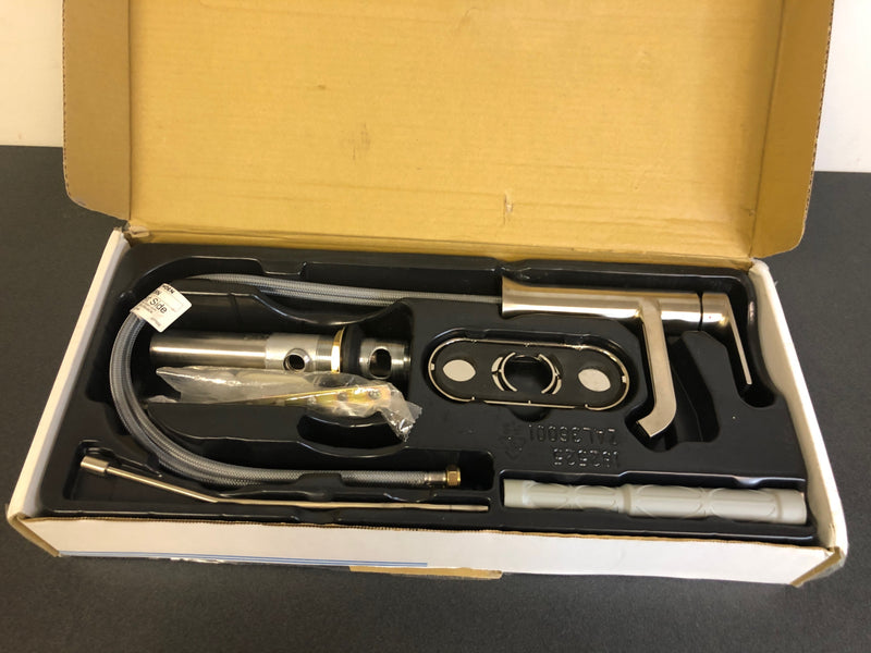 Moen Genta LX Single Handle Centerset Bathroom Faucet with Duralast Valve Technology and Pop-Up Drain Assembly