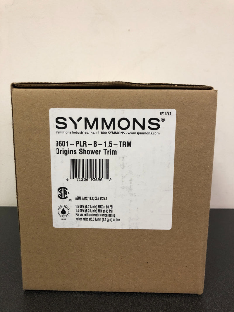 Symmons Origins Shower Only Trim Package with 1.5 GPM Single Function Shower Head