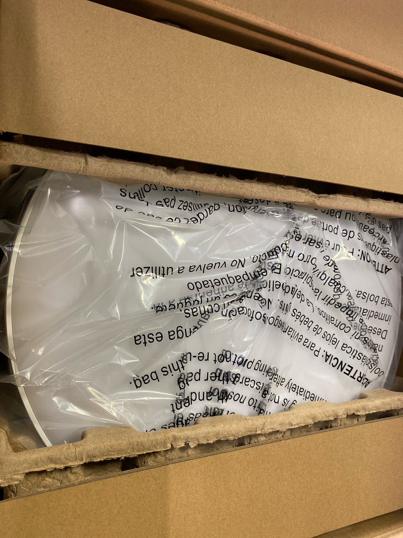 Commercial electric BF1109 80 /110 CFM Ceiling/Wall Mount Roomside Installation Round Bathroom Exhaust Fan with LED,Night Light and Humidity Sensor