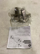 Amerock BP9242SLFF Nickel Full Overlay Face Frame 165 ° Bi Fold Door Self Close Concealed Cabinet Hinges (2-Pack)