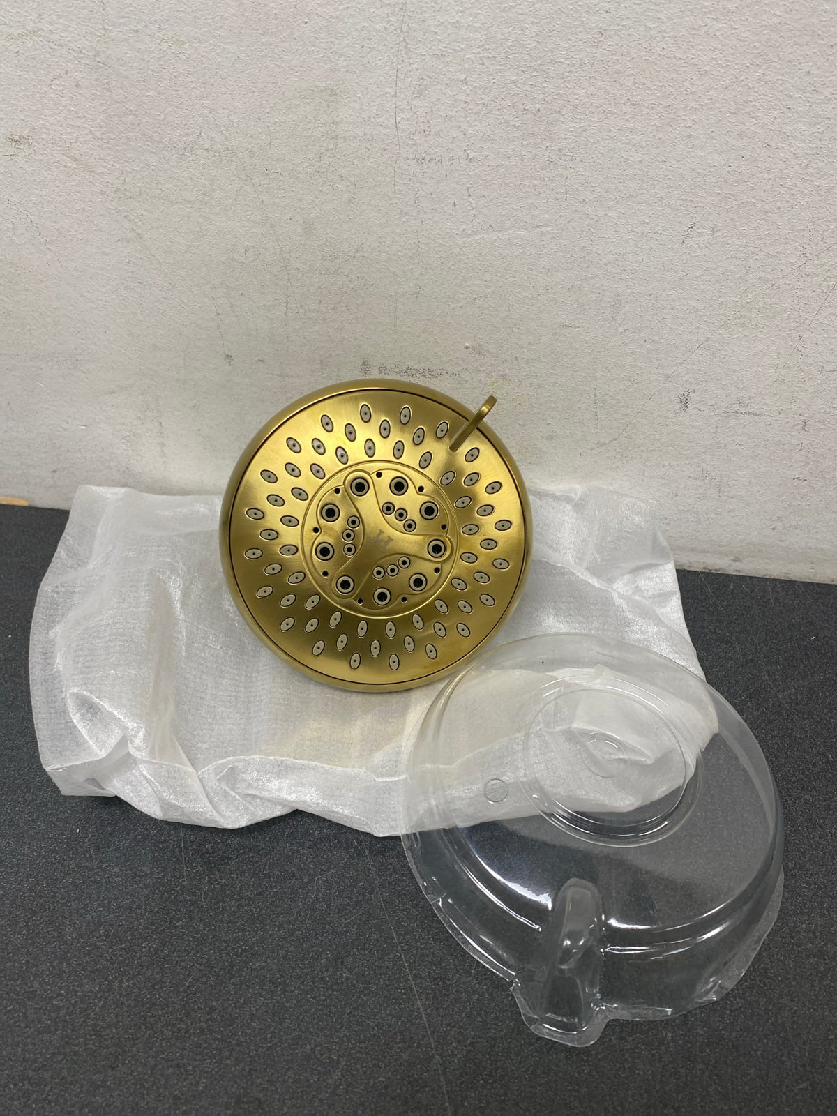 Pfister 973-310BG Modern 1.75 GPM Multi Function Shower Head,Brushed Gold READ