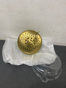 Pfister 973-310BG Modern 1.75 GPM Multi Function Shower Head,Brushed Gold READ