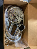 Moen 3636EP Four Function Eco-Performance Handheld Shower with Wall Bracket and 69-Inch Hose, Chrome