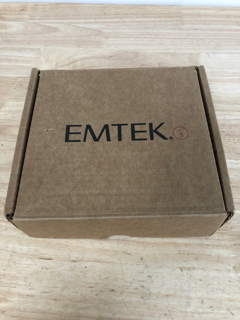 EMTEK Concealed Fastener Modern Rectangular Rosette Passage Set with Matching Finish Round Knob - Choice of 7 Finishes - C5112ROUUS4 - Satin Brass (US4)