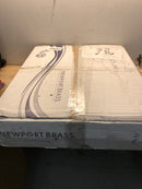 Newport Brass 9458/10 Chesterfield 1.8 GPM Widespread Bridge Kitchen Faucet - Satin Bronze (PVD)