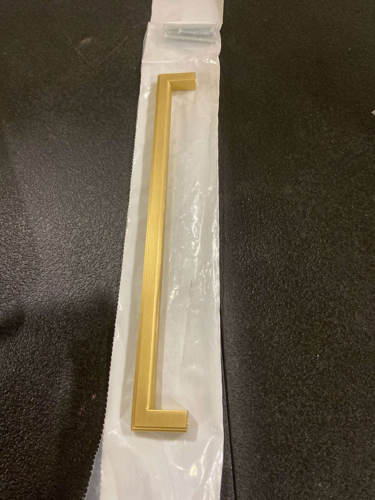 Colonial Bronze 945-10-M4 944 Group Modern 10" Center to Center Stepped Square Luxury Solid Brass Cabinet Handle / Drawer Pull - Made in USA - Matte Satin Brass