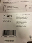 Pfister LF-042-VRIGS Vaneri 1.2 GPM Single Hole Bathroom Faucet with Pop-Up Drain Assembly - Spot Defense Brushed Nickel