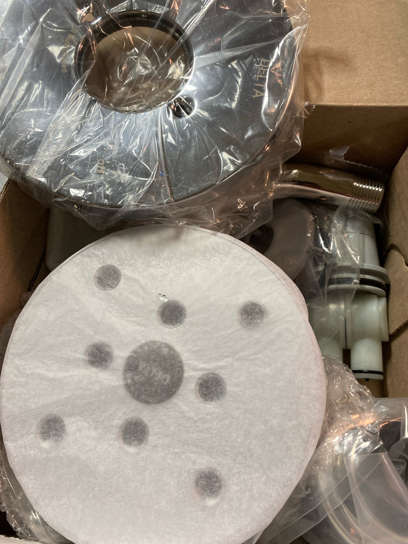 Delta T14259 Trinsic 1-Handle Wall Mount Shower Faucet Trim Kit in Chrome with H2Okinetic (Valve Not Included)