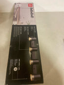 GLOBE Electric 64000047 22" 4-Light Plug-in Track Lighting, Matte Black, Pivoting Heads, in-Line On/Off Switch, Minimalist Ceiling Light Fixture for Kitchen Island, Hallway, or Dining Room