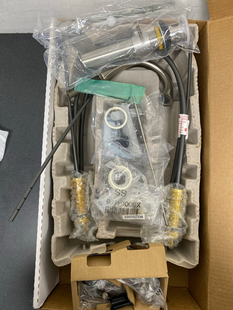 Delta 3538-SSMPU-DST Lahara Widespread Bathroom Faucet with Pop-Up Drain Assembly - Includes - Brilliance Stainless