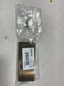 Emtek 87100US4 Modern Edge 3 Inch Center to Center Finger Cabinet Pull from the Contemporary Collection - Satin Brass