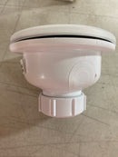 Elkay Polymer Drain Fitting for 3-1/2 in. Sink Drain Opening in White-LKQS35WH