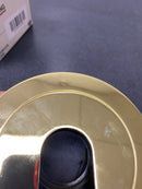 Elco Lighting 4” Low Voltage Adjustable Slot Aperture Trim, MR16, GU10 Halogen, Gold