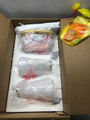 Visual Comfort KW 2047G-WG Utopia 2 Light 18" Wide Bathroom Sconce with White Glass Shade - Gild