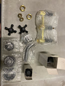 Kingston Brass KB230AX Victorian Tub and Shower Faucet, Matte Black, 72 x 8 x 7.38