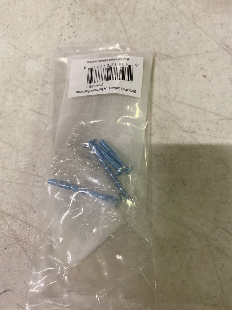 Jeffrey Alexander 264-3SBZ Alvar 3" Center to Center Slim Sleek Curved Corner Cabinet Handle / Drawer Pull - Satin Bronze