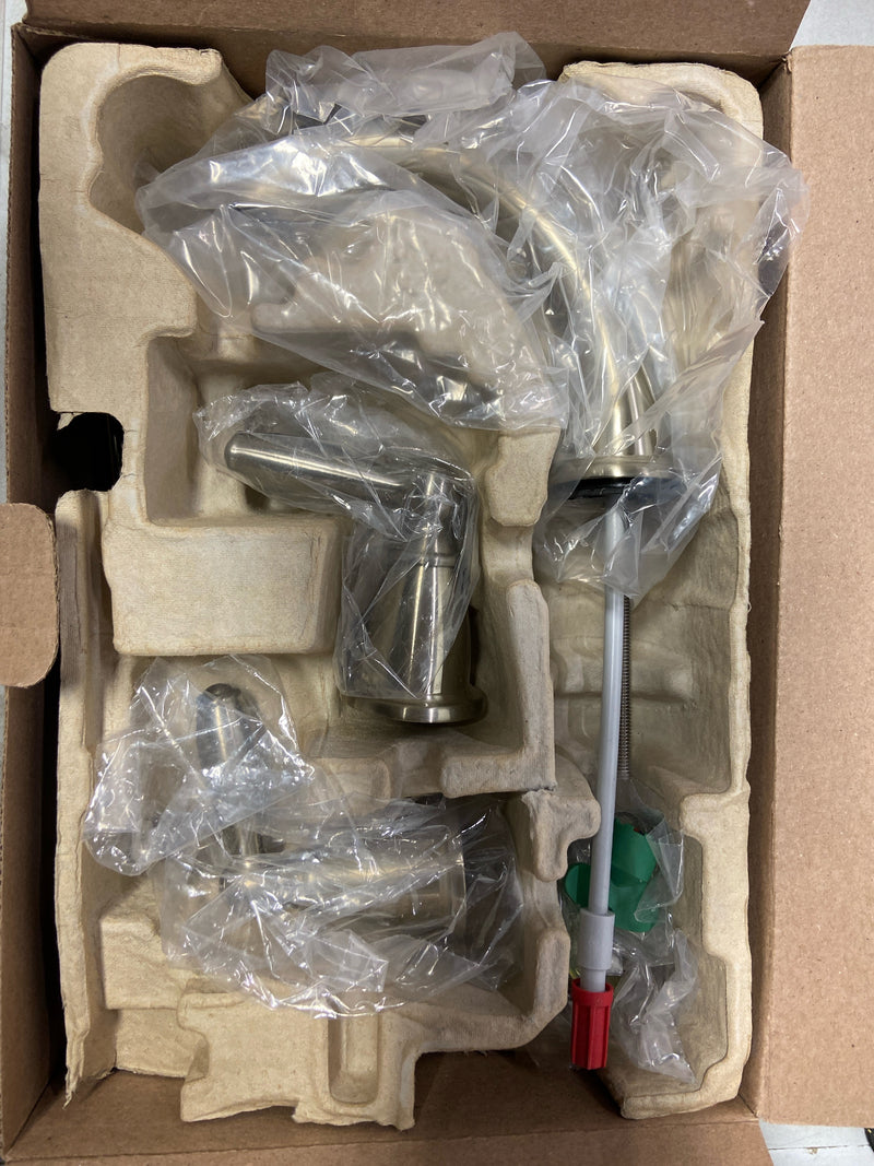 Moen TV6620BN Brantford 8 in. Widespread 2-Handle High-Arc Bathroom Faucet in Brushed Nickel