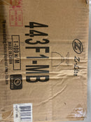 Z-Lite 443F1-MB Ashton 6" Wide Semi-Flush Ceiling Fixture - Matte Black